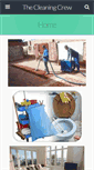 Mobile Screenshot of cleaningcrew.co.za